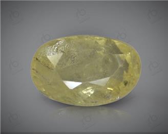 Natural Yellow Sapphire Certified  4.51CTS-20973